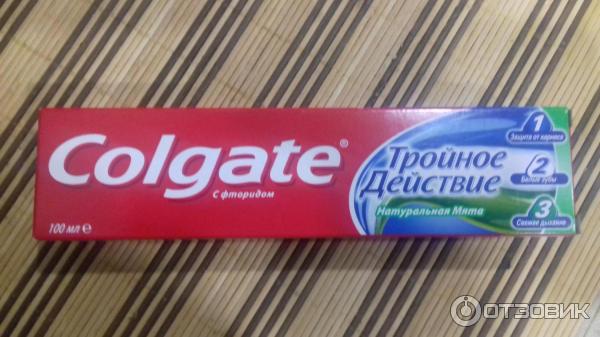 Зубная паста Colgate Тройное действие фото