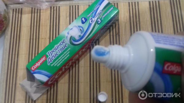 Зубная паста Colgate Тройное действие фото