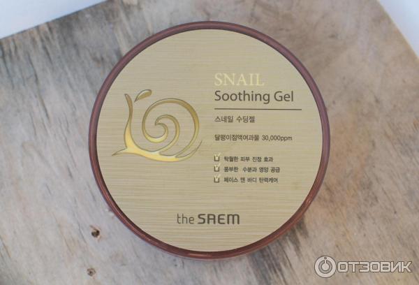 Универсальный гель с улиточным экстрактом The Saem Snail Soothing Gel фото