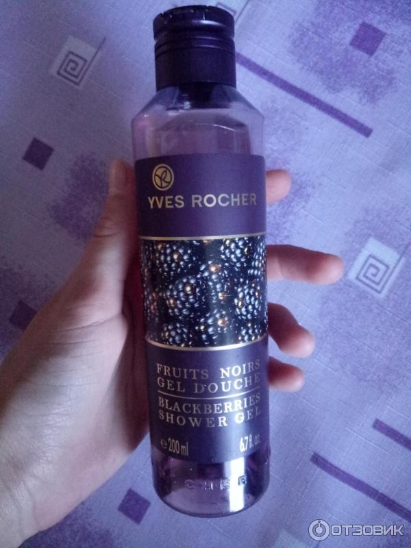 Гель для душа Yves Rocher Ягодный блюз фото