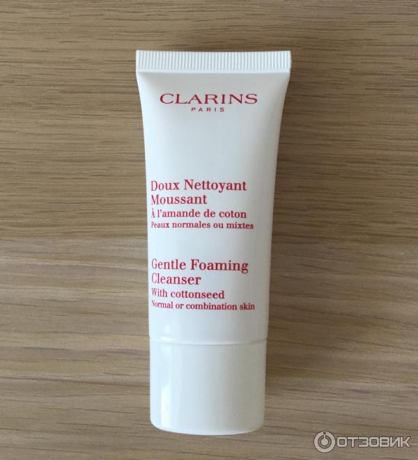 Пенка Clarins Gentle Foaming Cleanser With Cottonseed фото