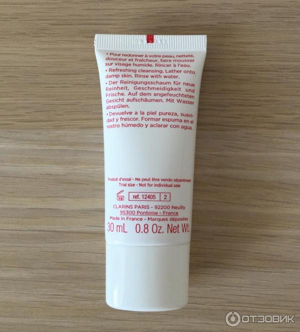 Пенка Clarins Gentle Foaming Cleanser With Cottonseed фото