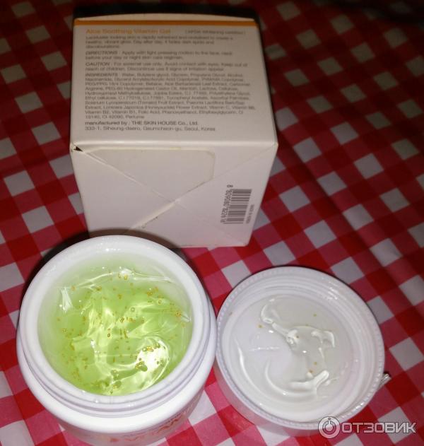 Витаминный крем-гель для лица с алоэ Aloe Soothing Vitamin Gel 50мл
