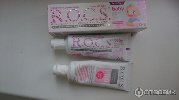 Детская зубная паста R.O.C.S. Baby фото