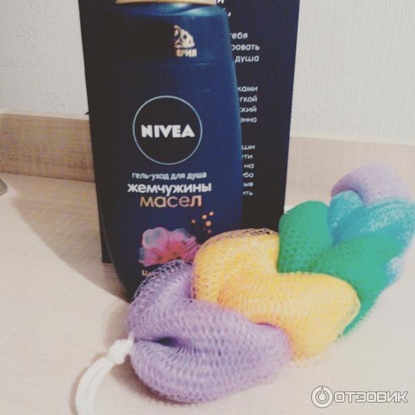 Гель-уход для душа Nivea Жемчужины масел Цветок сакуры фото