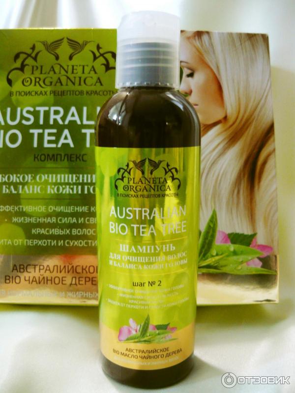 Комплекс глубокое очищение волос и баланс кожи головы AUSTRALIAN BIO TEA TREE фото