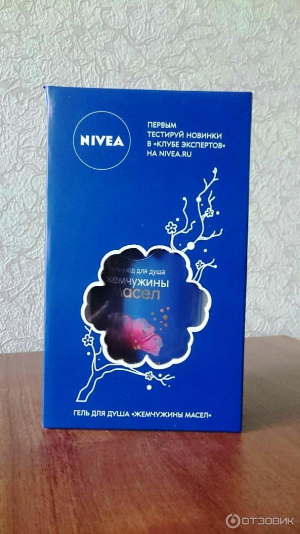 Гель-уход для душа Nivea Жемчужины масел Цветок сакуры фото