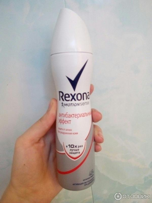 Дезодорант-антиперспирант Rexona Motion Sense Антибактериальный фото