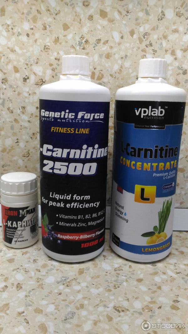 Жиросжигатель Genetic Force L-Carnitine 2500 фото