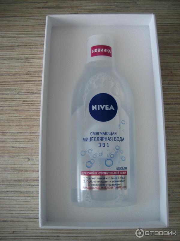 Мицеллярную воду NIVEA Смягчающая 3 в 1