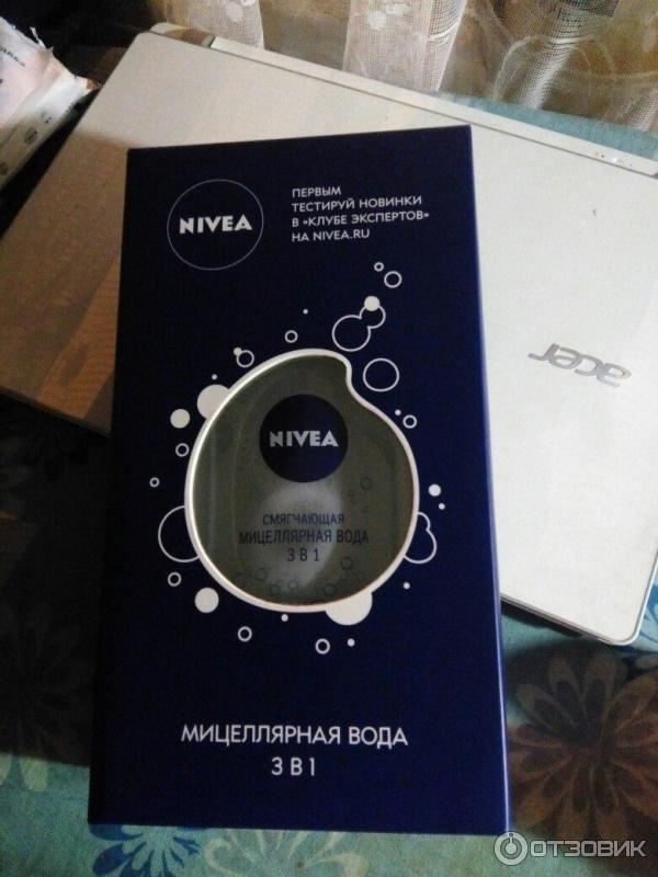 Смягчающая мицеллярная вода Nivea 3 в 1 фото