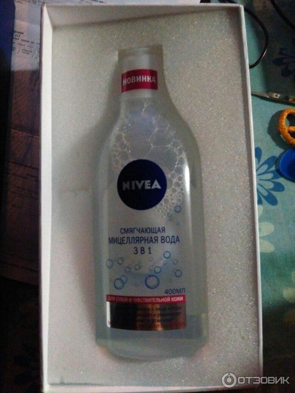 Смягчающая мицеллярная вода Nivea 3 в 1 фото