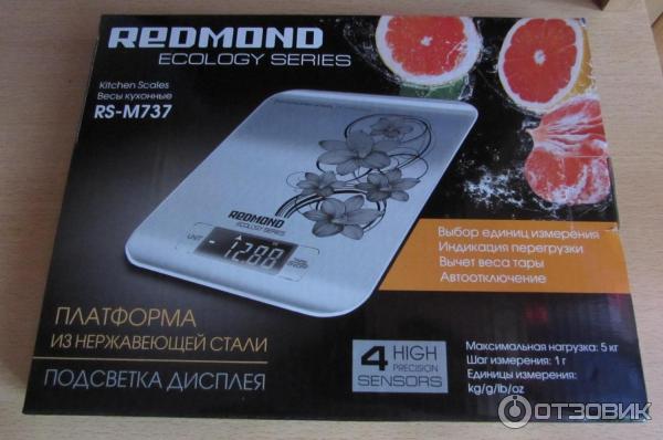 Весы кухонные Redmond RS-M737 фото