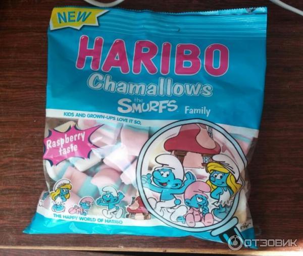 Жевательный зефир Haribo Chamallows Speckies фото