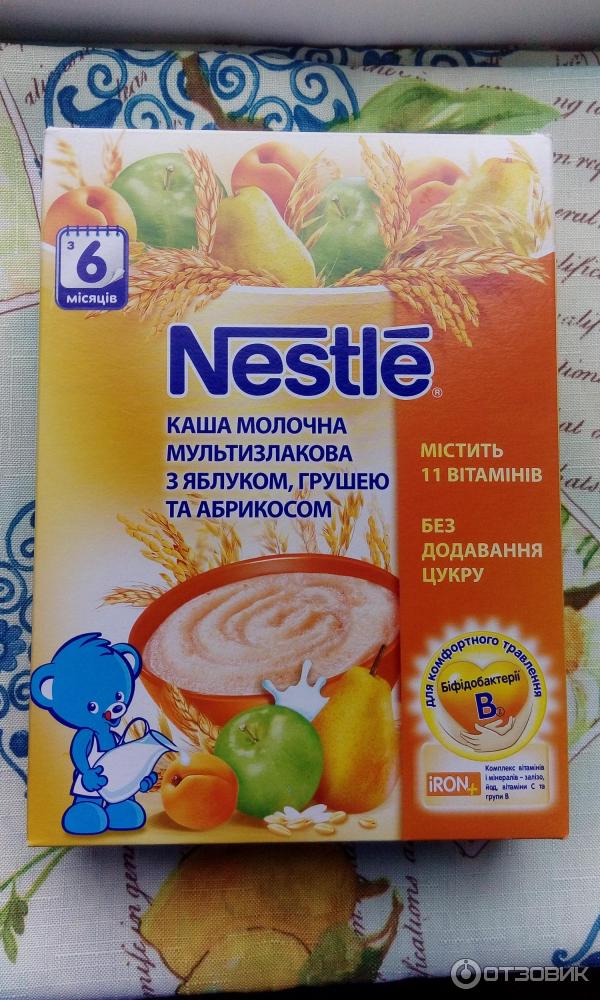 Мультизлаковая каша Nestle фото