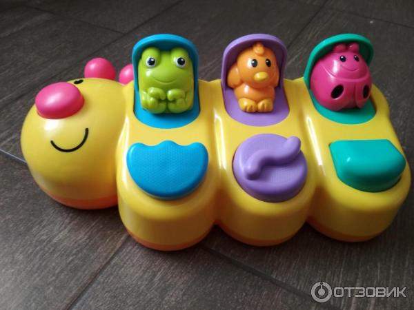 Развивающая игрушка Fisher Price Обучающая гусеница фото