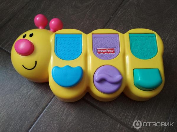 Развивающая игрушка Fisher Price Обучающая гусеница фото