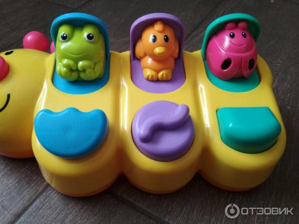 Развивающая игрушка Fisher Price Обучающая гусеница фото