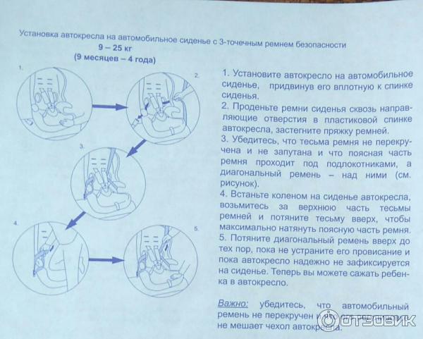 Детское автокресло KidsPrime LB 513 фото