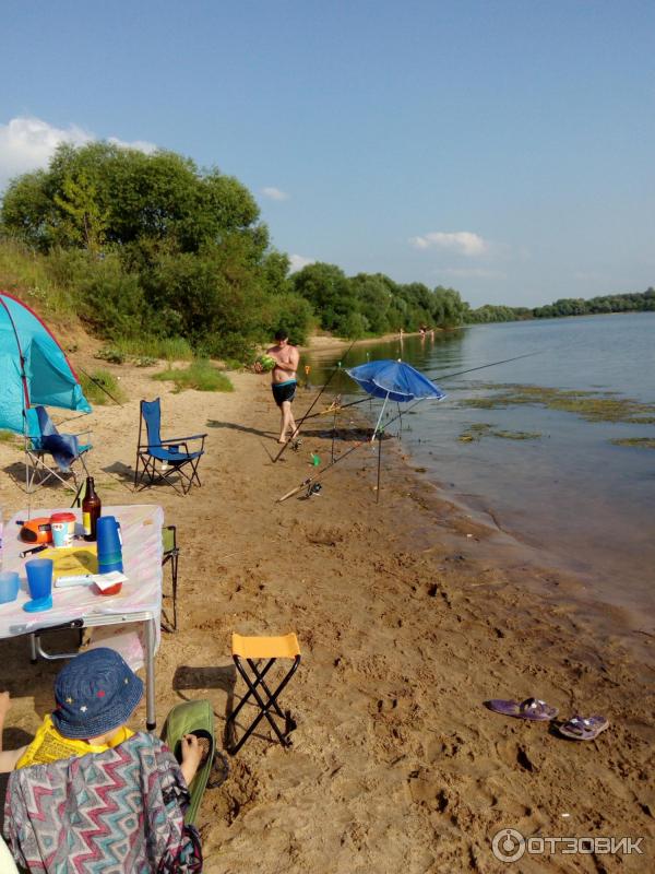 Пансионат на берегу реки Ока