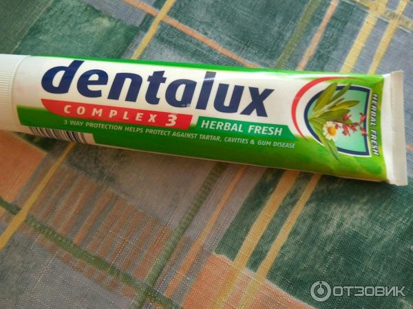 Зубная паста DENTALUX COMPLEX 3 Herb Fresh фото