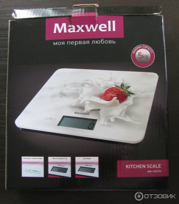 Кухонные весы Maxwell MW-1455 фото