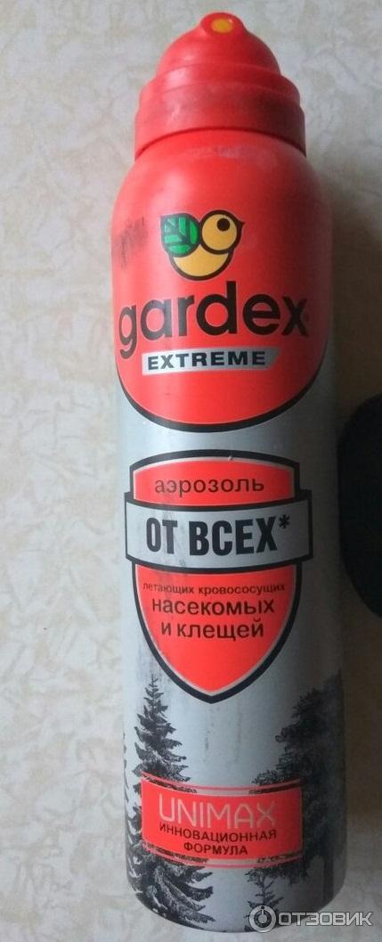 Аэрозоль от всех летающих кровососущих насекомых и клещей Gardex Extreme фото