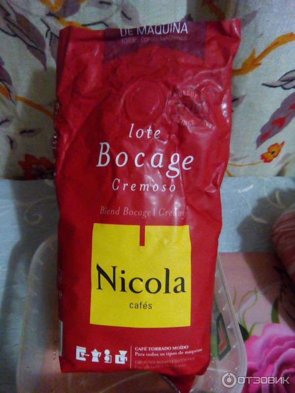 молотый кофе Nicola Lote Bocage Cremoso