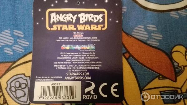 Плюшевые игрушки Angry birds фото