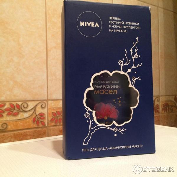 Гель-уход для душа Nivea Жемчужины масел Цветок сакуры фото