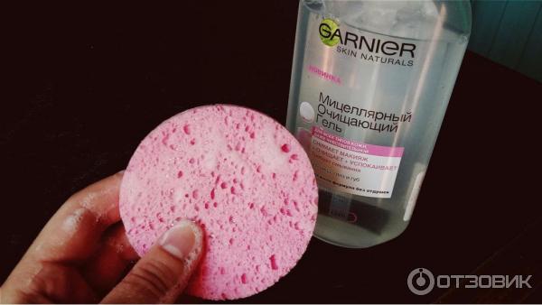 Мицеллярный очищающий гель Garnier Skin Naturals фото