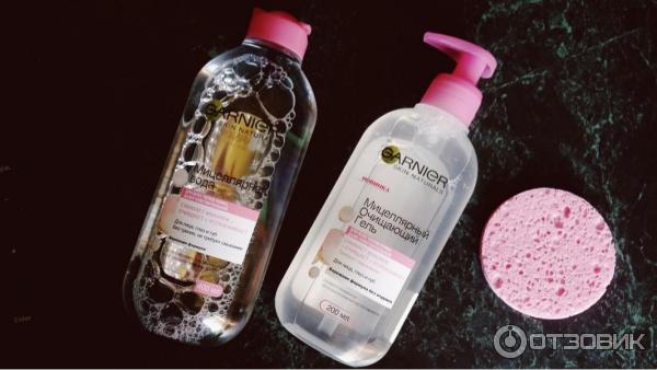 Мицеллярный очищающий гель Garnier Skin Naturals фото