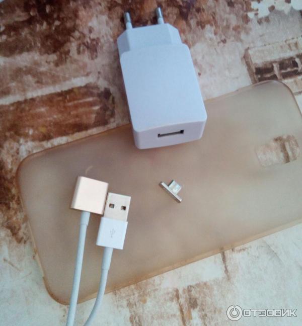 Универсальный магнитный USB-кабель WSKEN для зарядки телефона фото