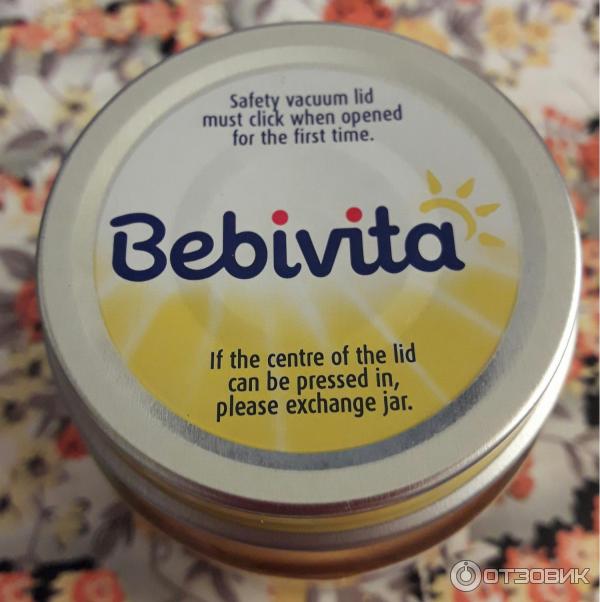 Детское пюре Bebivita фото