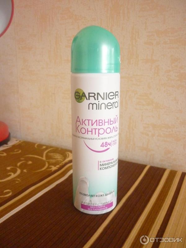 Дезодорант-спрэй Garnier Mineral deodorant 48 часов защиты фото