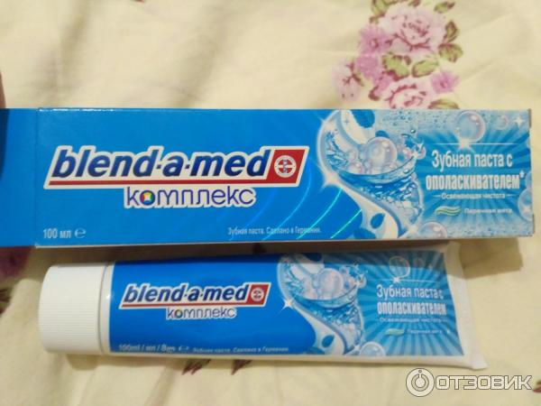 Зубная паста Blend-a-med Комплекс с ополаскивателем фото