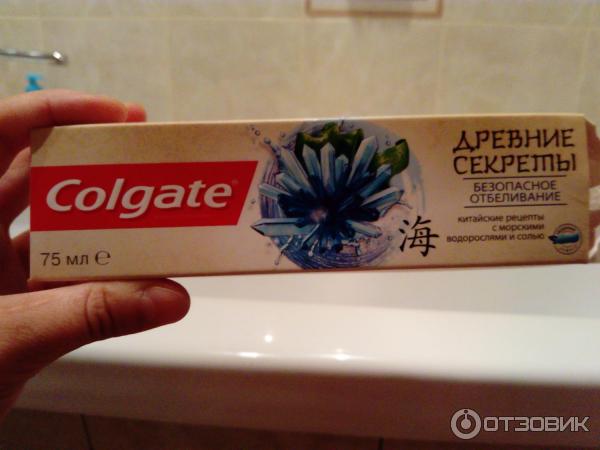 Зубная паста Colgate Древние секреты безопасное отбеливание фото