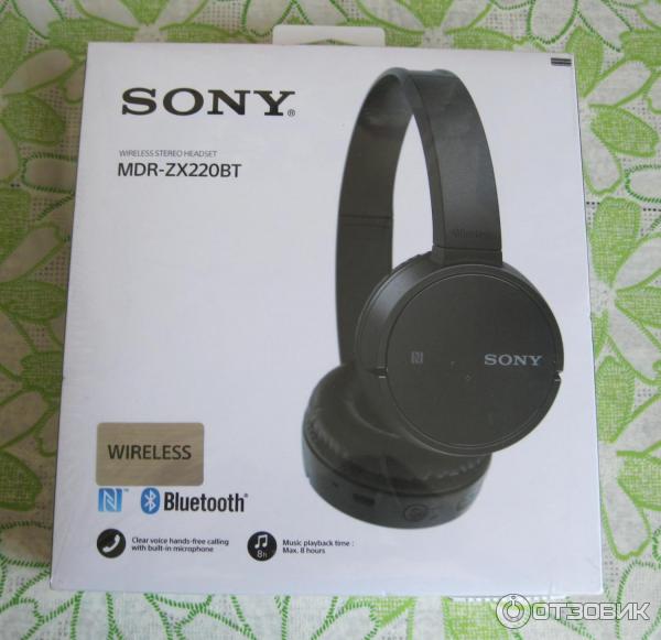 Наушники Bluetooth Sony MDR-ZX220BT/BC фото