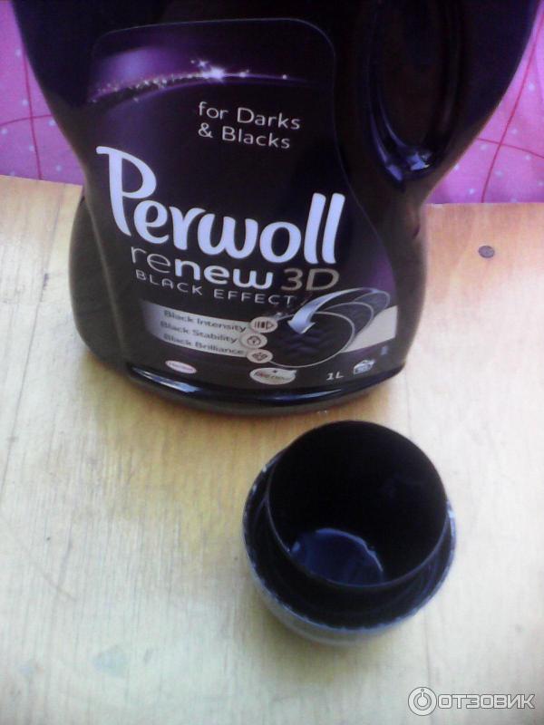 Жидкое средство для стирки Perwoll ReNew+ black фото