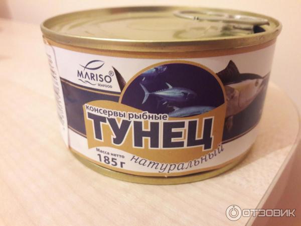 Консервы рыбные Mariso Тунец натуральный фото