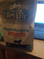 Гипоаллергенный диетическое корм для собак Farmina Vet Life Hypoallergenic Fish & Potato фото