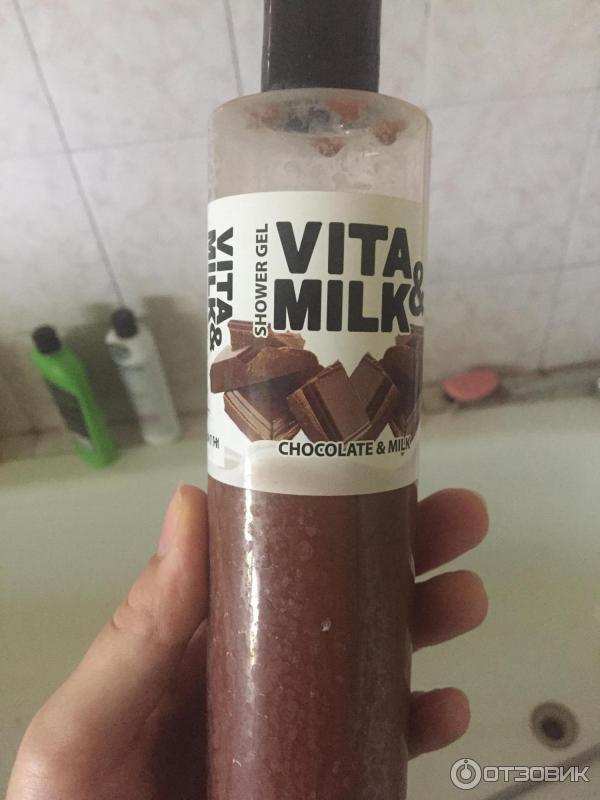 Гель для душа Банан и молоко Vita Milk фото