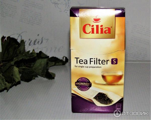 Бумажные фильтры для заваривания чая Cilia Teefilter фото