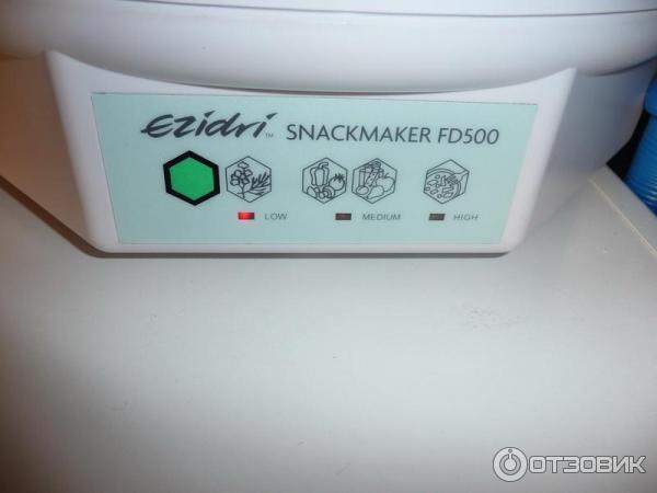 Сушилка для овощей, фруктов и мяса Ezidri Snackmaker FD500 фото