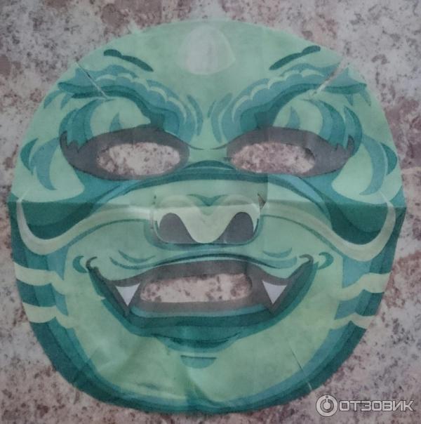 Тканевая маска для лица SNP Animal Dragon Soothing Mask фото