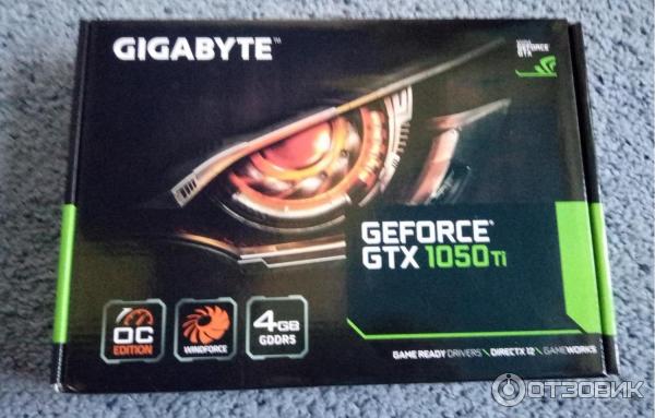 Видеокарта Gigabyte GTX 1050Ti GV-N105TOC-4GD фото