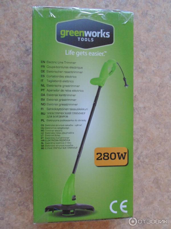 Электрический триммер GreenWorks TOOLS gst2830/21117 фото