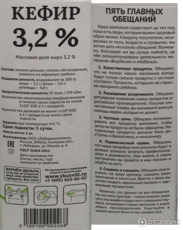 Обещание розницы вкусвилл