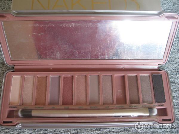 Палетка теней Urban decay Naked 3 фото