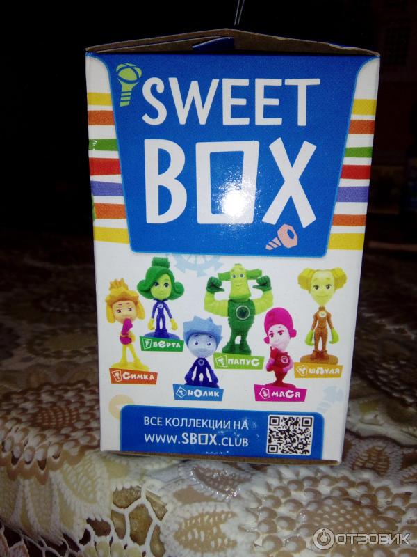 Мармелад с игрушкой Sweet Box Фиксики фото